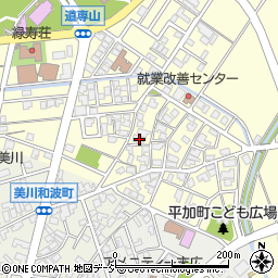 石川県白山市平加町イ102周辺の地図