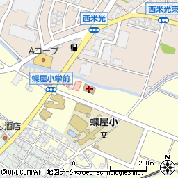 石川県白山市井関町113周辺の地図