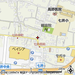 株式会社蛸屋　ベイシア益子店周辺の地図