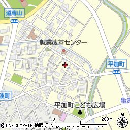 石川県白山市平加町イ68周辺の地図