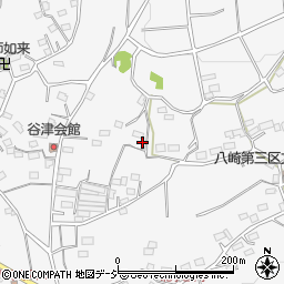 群馬県渋川市北橘町八崎1198-2周辺の地図