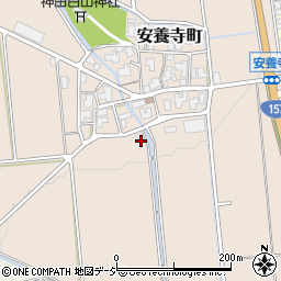 石川県白山市安養寺町ハ周辺の地図