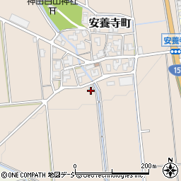 石川県白山市安養寺町（ハ）周辺の地図