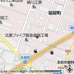 ハリタ金属金沢支店家電リサイクル引取所周辺の地図