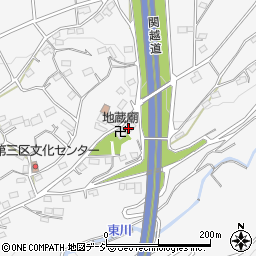 群馬県渋川市北橘町八崎1450周辺の地図