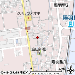 石川県白山市熱野町（甲）周辺の地図