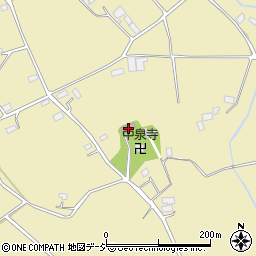 中泉公民館周辺の地図