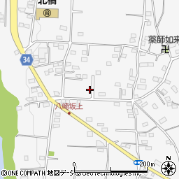 群馬県渋川市北橘町八崎792-8周辺の地図