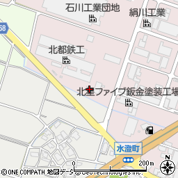 石川県白山市福留町555周辺の地図