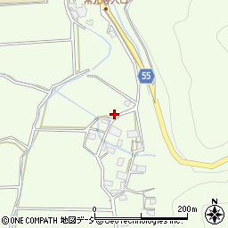 長野県大町市社松崎6966周辺の地図