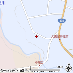 富山県南砺市大鋸屋6周辺の地図