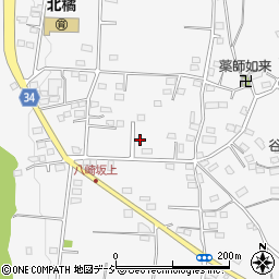 群馬県渋川市北橘町八崎792-2周辺の地図