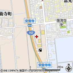 ファミリーマート白山安養寺店周辺の地図