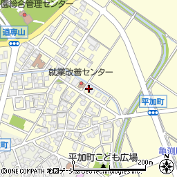 石川県白山市平加町イ115周辺の地図