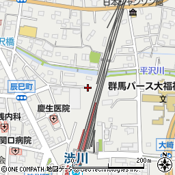 群馬県渋川市渋川辰巳町1367周辺の地図