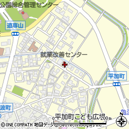 石川県白山市平加町イ114-1周辺の地図