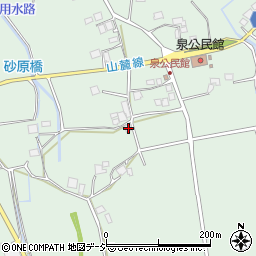 長野県大町市常盤1215周辺の地図