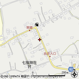 茨城県那珂市額田東郷27-1周辺の地図