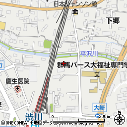 関東電化工業渋川寮周辺の地図
