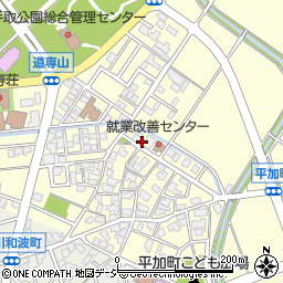 石川県白山市平加町イ112-3周辺の地図