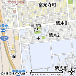 石川県白山市柴木町丙22周辺の地図