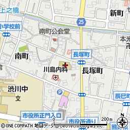 市立渋川幼稚園周辺の地図