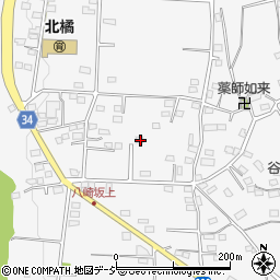 群馬県渋川市北橘町八崎792-5周辺の地図