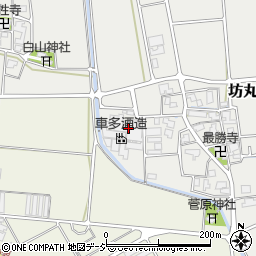 石川県白山市坊丸町60-1周辺の地図