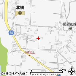 群馬県渋川市北橘町八崎792-6周辺の地図