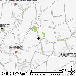 群馬県渋川市北橘町八崎1182周辺の地図