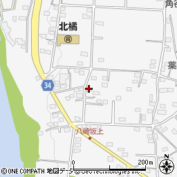 群馬県渋川市北橘町八崎787周辺の地図