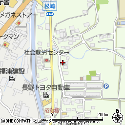 長野県大町市社館ノ内5896周辺の地図
