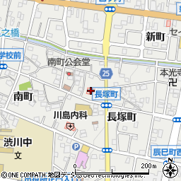 渋川皮膚科医院周辺の地図