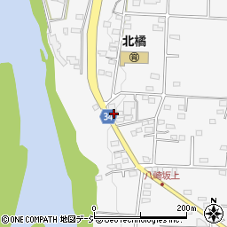 群馬県渋川市北橘町八崎351-3周辺の地図