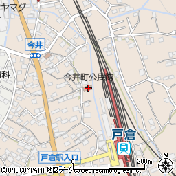 今井町公民館周辺の地図