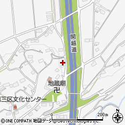 群馬県渋川市北橘町八崎1431-8周辺の地図