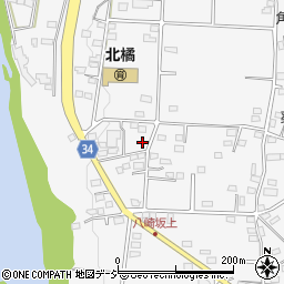 群馬県渋川市北橘町八崎354周辺の地図