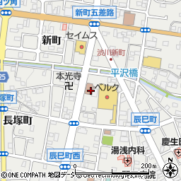 群馬県共済生活協同組合　渋川支部周辺の地図