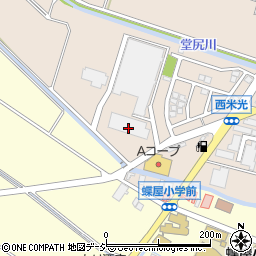 鷺富運送美川チルド冷凍物流センター周辺の地図