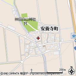 石川県白山市安養寺町（イ）周辺の地図