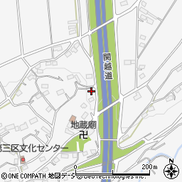 群馬県渋川市北橘町八崎1431-1周辺の地図