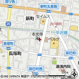 ホルモンとら屋 渋川店周辺の地図