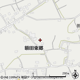 茨城県那珂市額田東郷周辺の地図