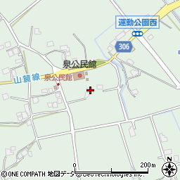 長野県大町市常盤5204周辺の地図