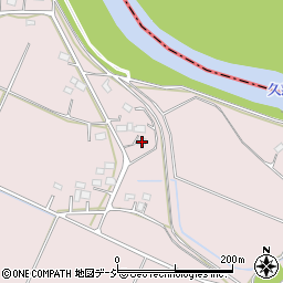 茨城県那珂市本米崎513-1周辺の地図