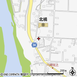 群馬県渋川市北橘町八崎359周辺の地図