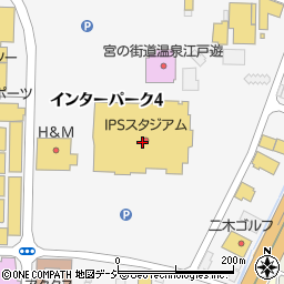 西松屋インターパークスタジアム店周辺の地図