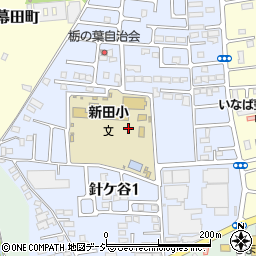 栃木県宇都宮市針ケ谷周辺の地図