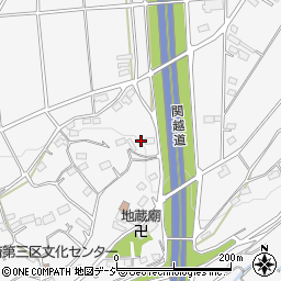 群馬県渋川市北橘町八崎1480周辺の地図