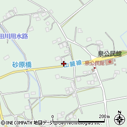 長野県大町市常盤5791周辺の地図